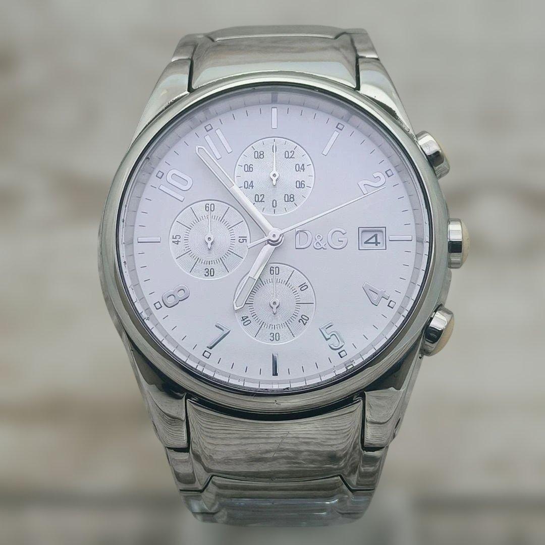 動作品　ドルチェ＆ガッバーナ　腕時計 ドルガバ　ステンレス　D&G　定価14万円