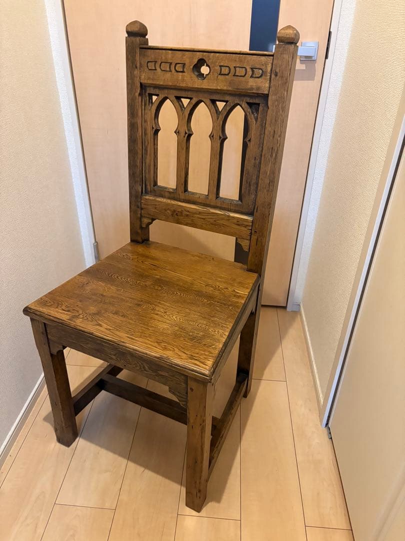 【イギリス製】andy thornton ダイニングチェア　アンティークチェア