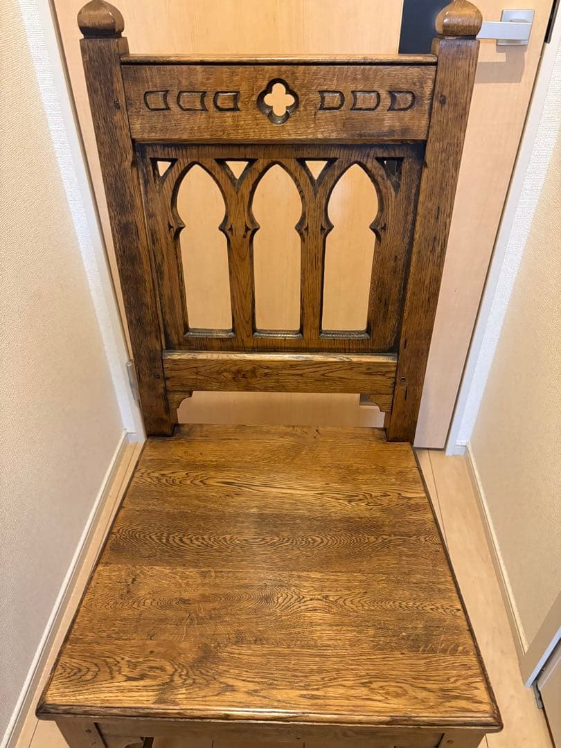 【イギリス製】andy thornton ダイニングチェア　アンティークチェア