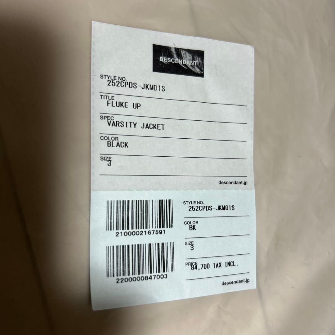 Blessed様DESCENDANT VARSITY JACKET スタジャン