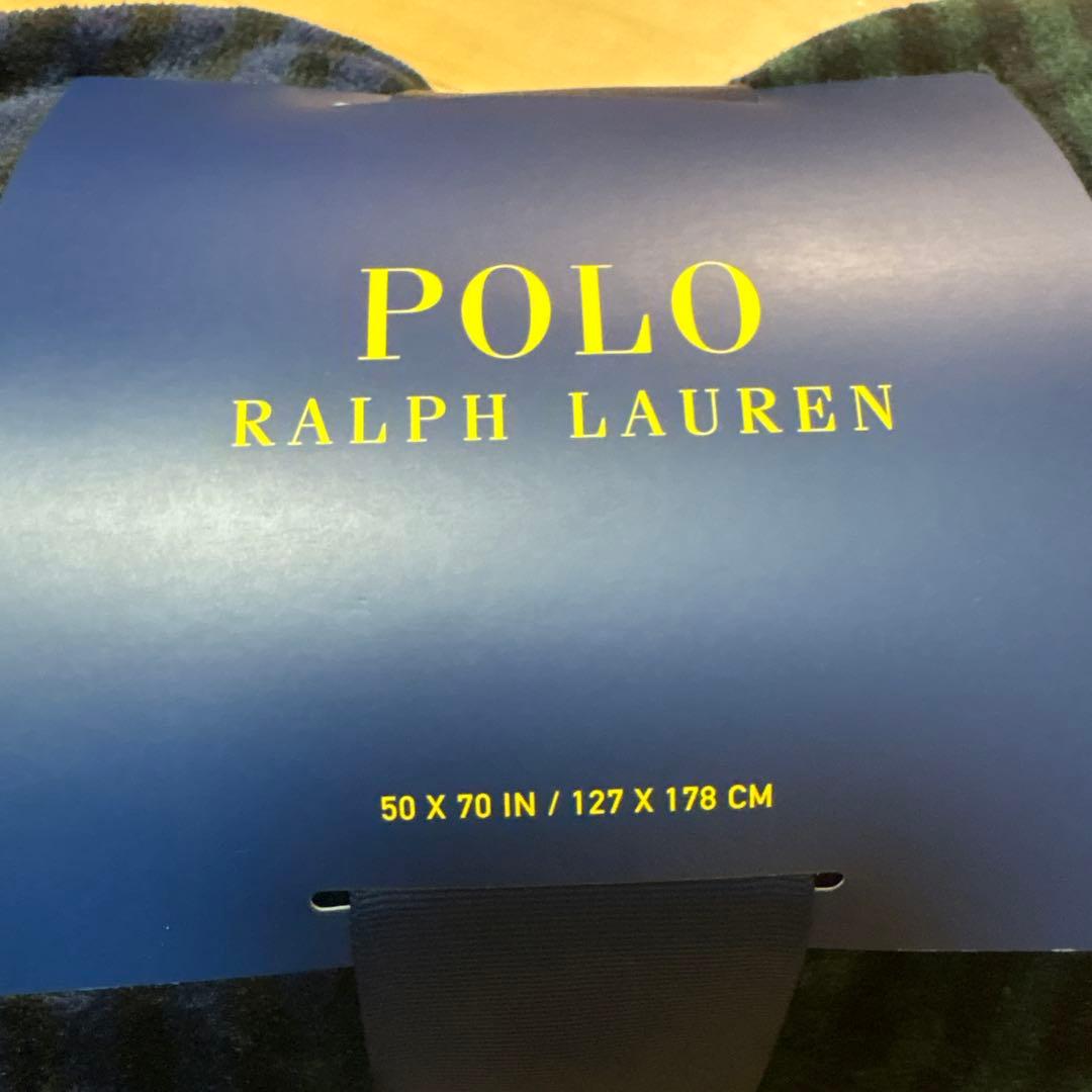 ☆未使用品☆ ポロ ラルフローレン ブランケット ポロベア チェック