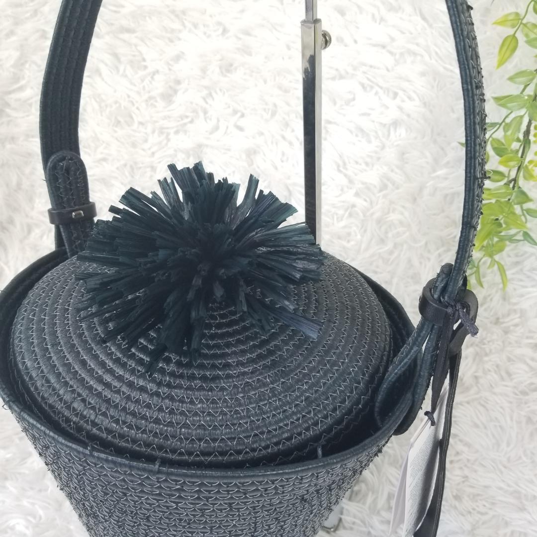 【新品タグ付】Anita Bilardi かごバッグ アニタビラルディ ラフィア