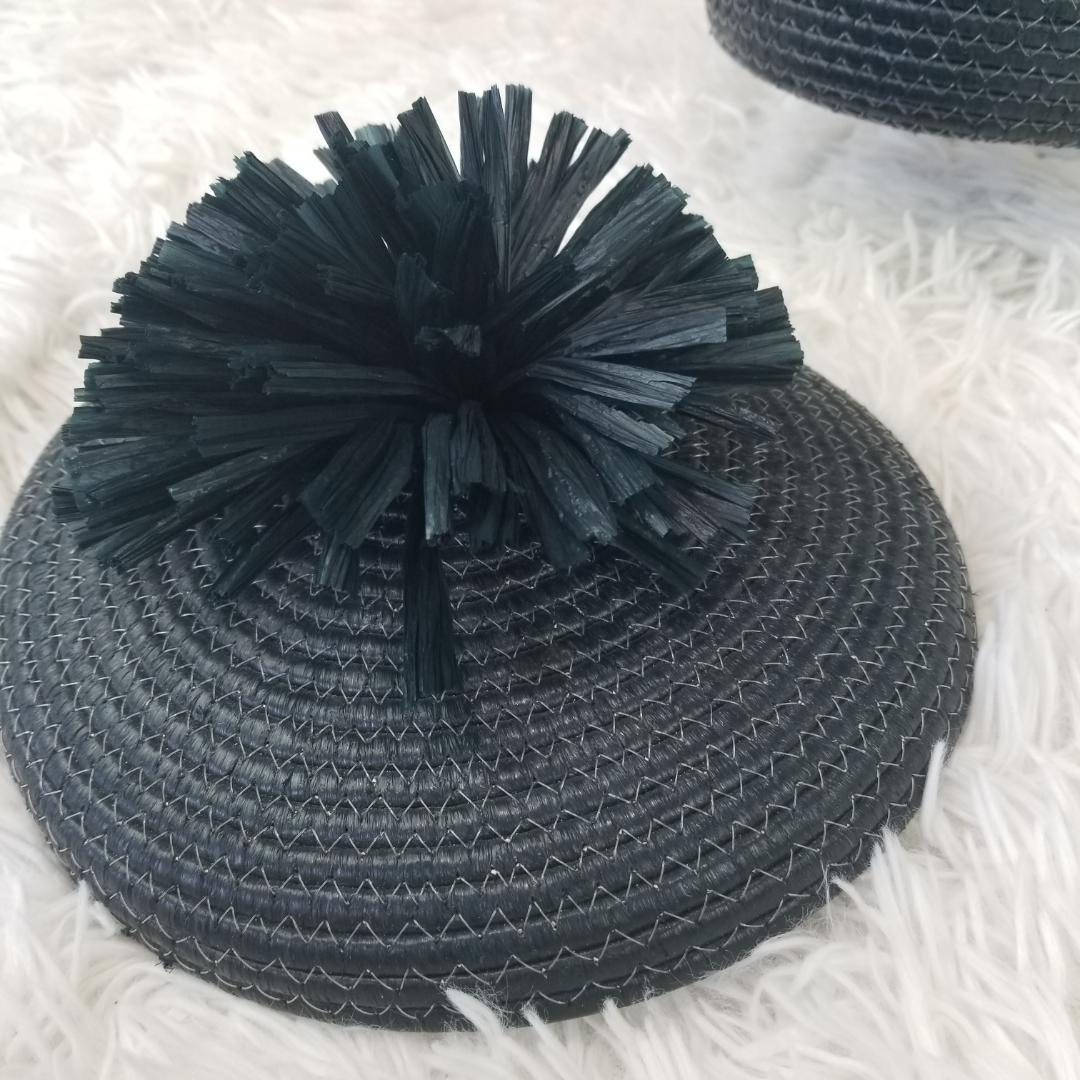 【新品タグ付】Anita Bilardi かごバッグ アニタビラルディ ラフィア