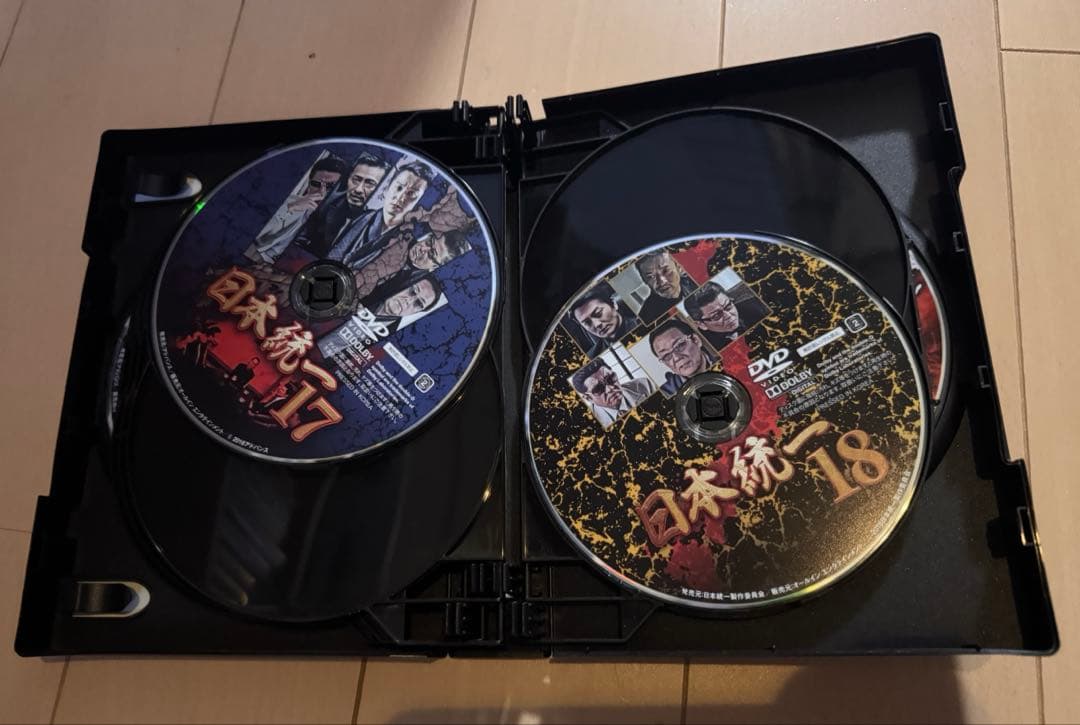 日本統一 DVD SUPER VALUE PACK 1 & 2