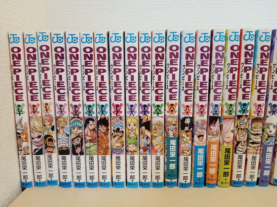 ワンピース 1〜105巻 + 107巻 + 112巻　パーティー 1〜6巻