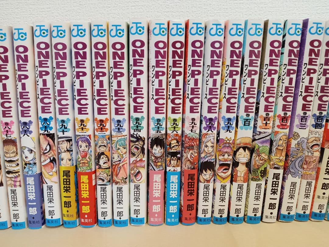 ワンピース 1〜105巻 + 107巻 + 112巻　パーティー 1〜6巻