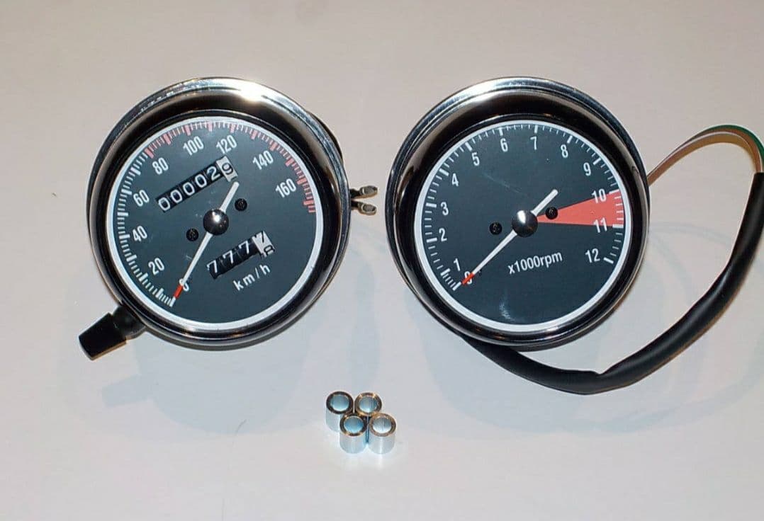 CB400F　未使用　Sメーター・Tメーター　CB400four　ヨンフォア