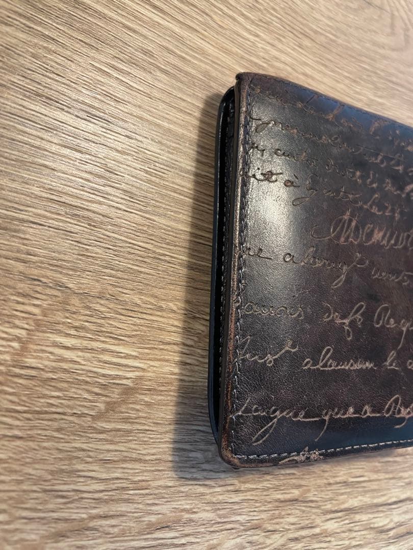 Berluti ベルルッティ カリグラフィー 二つ折り 財布