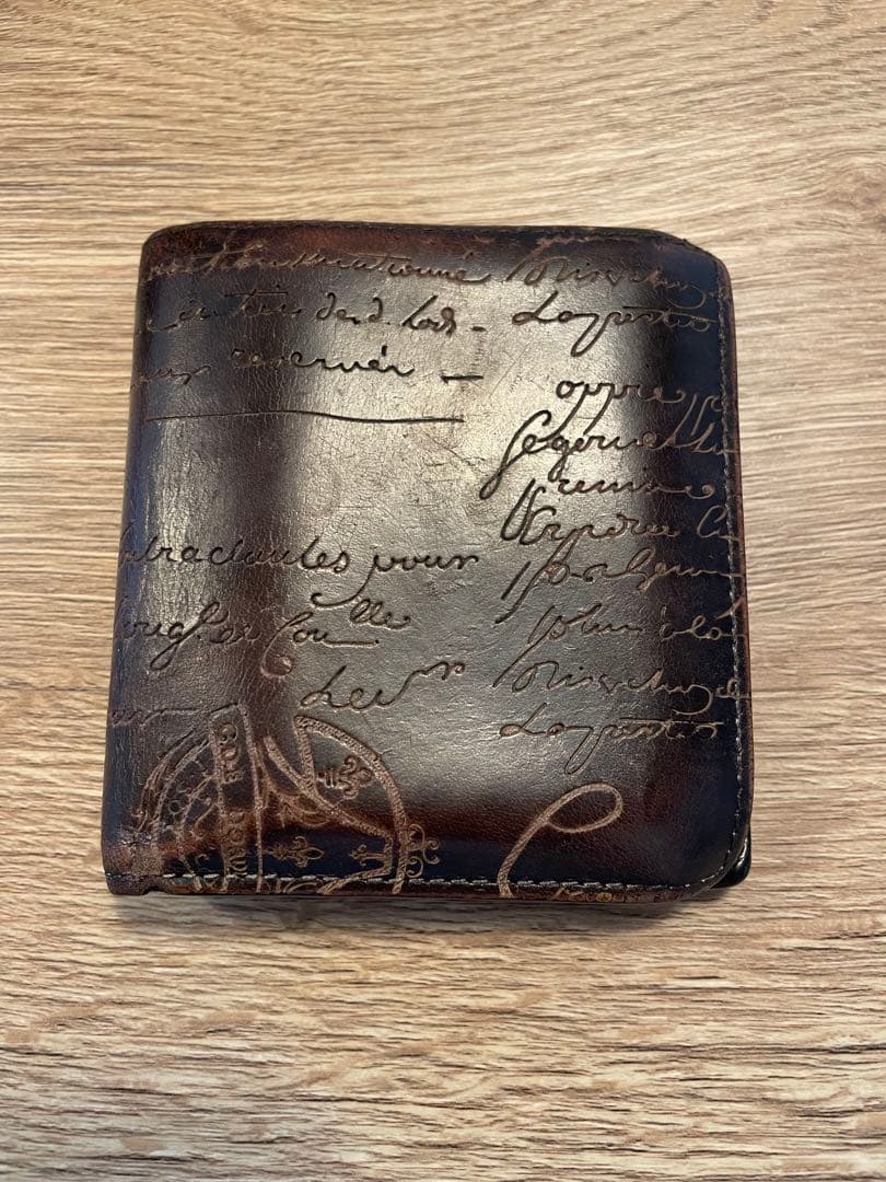 Berluti ベルルッティ カリグラフィー 二つ折り 財布