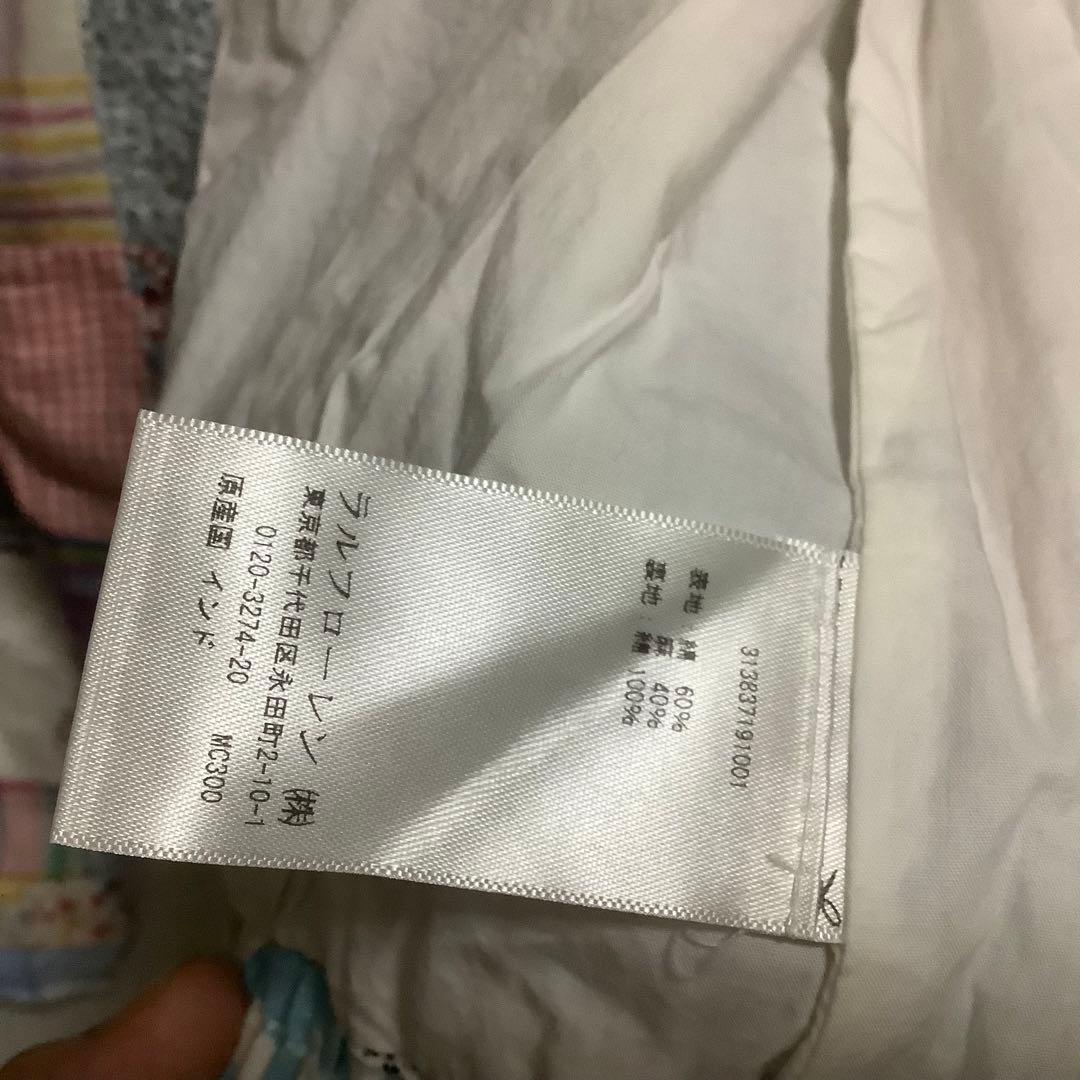 ポロラルフローレン　キッズ　パッチワークブルゾン　サイズ10