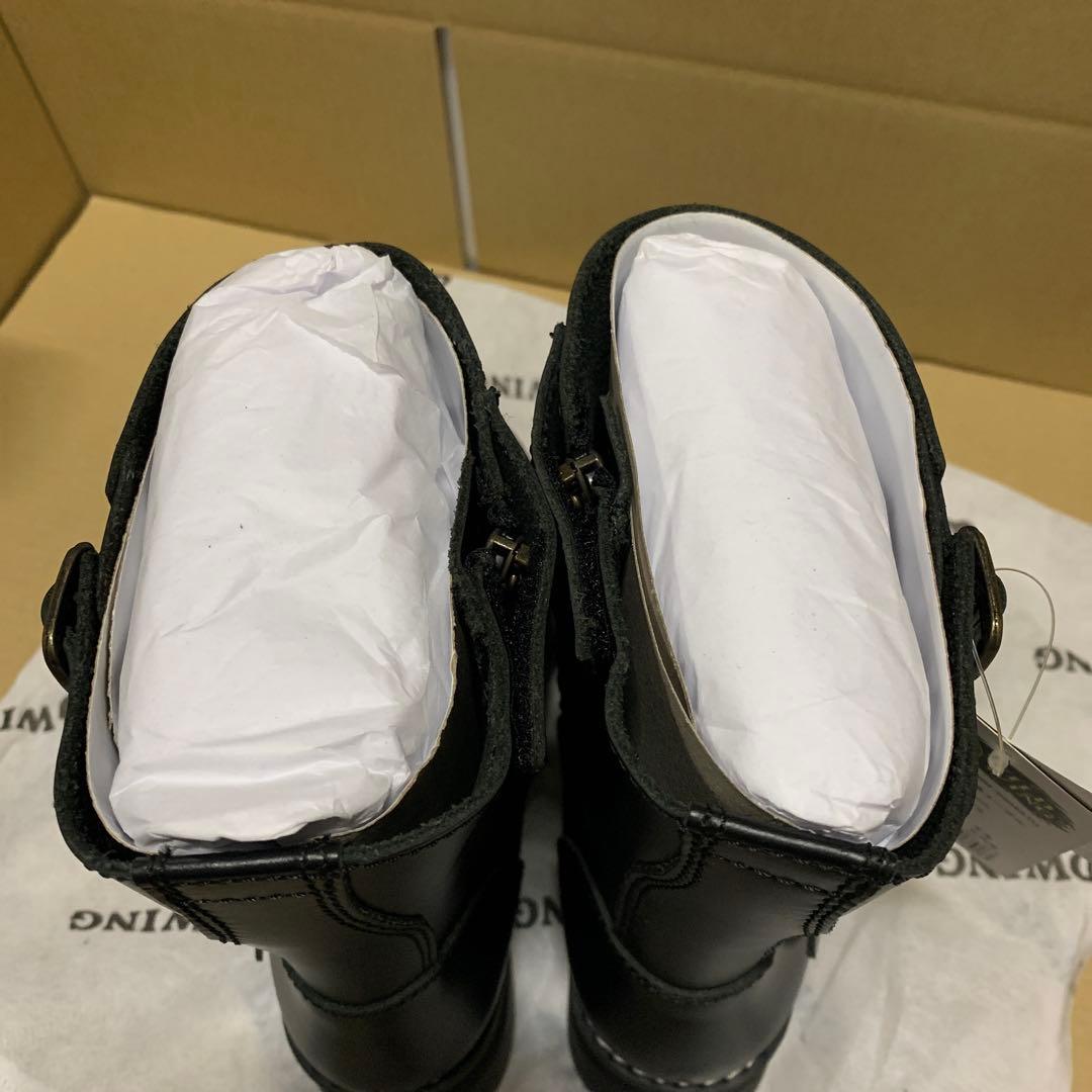 新品　ワイルドウィング イーグル 厚底 本革バイクブーツ 23.5cm