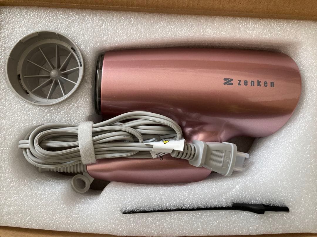 ゼンケン　zenken ピンク 電磁波低減　ヘアケア　ドライヤー