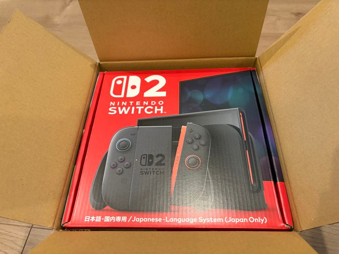 Nintendo Switch2 本体 日本語モデル新品未開封（翌日までに配送）