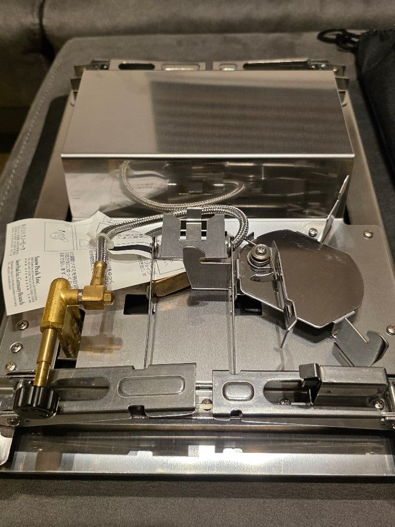 廃盤品 新品未使用品 スノーピーク ギガパワープレートバーナーLI GS-400