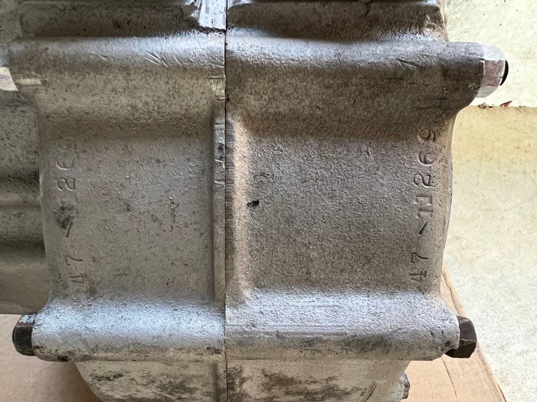 47FL ナックルヘッド　クランクケース　マッチング　ジャンク