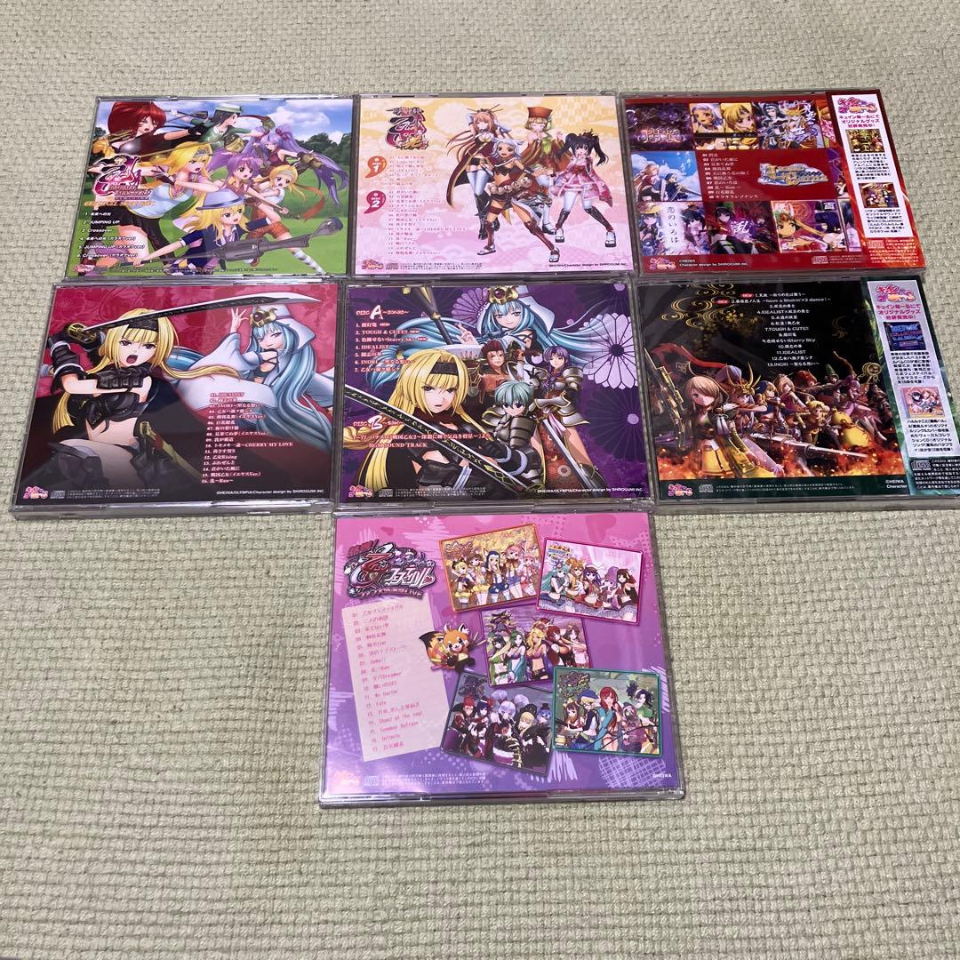 戦国乙女CD 7枚セット