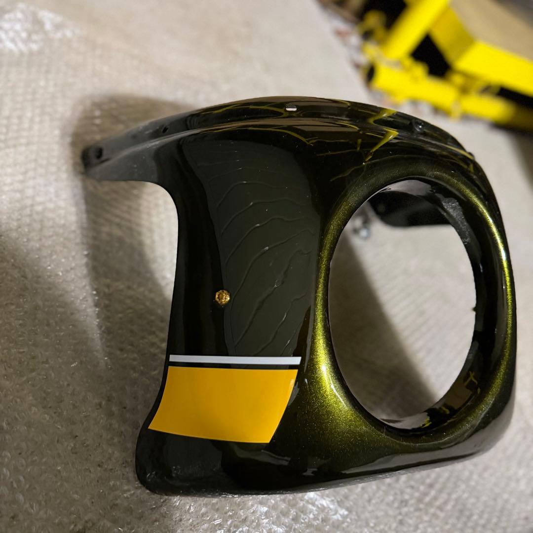 K*I様 z900rsカウルタイガーツートン