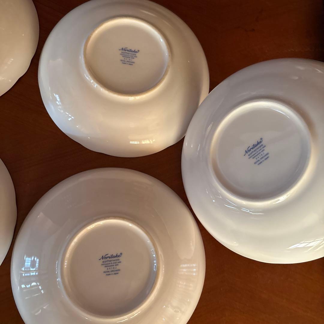 ノリタケ　オーチャードガーデンディーププレート19cm 7枚