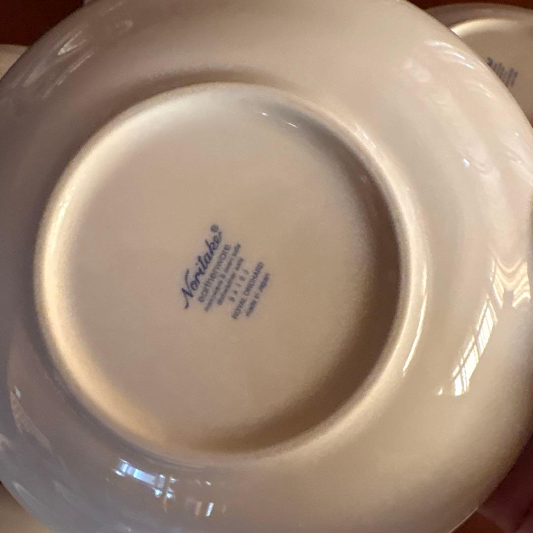 ノリタケ　オーチャードガーデンディーププレート19cm 7枚