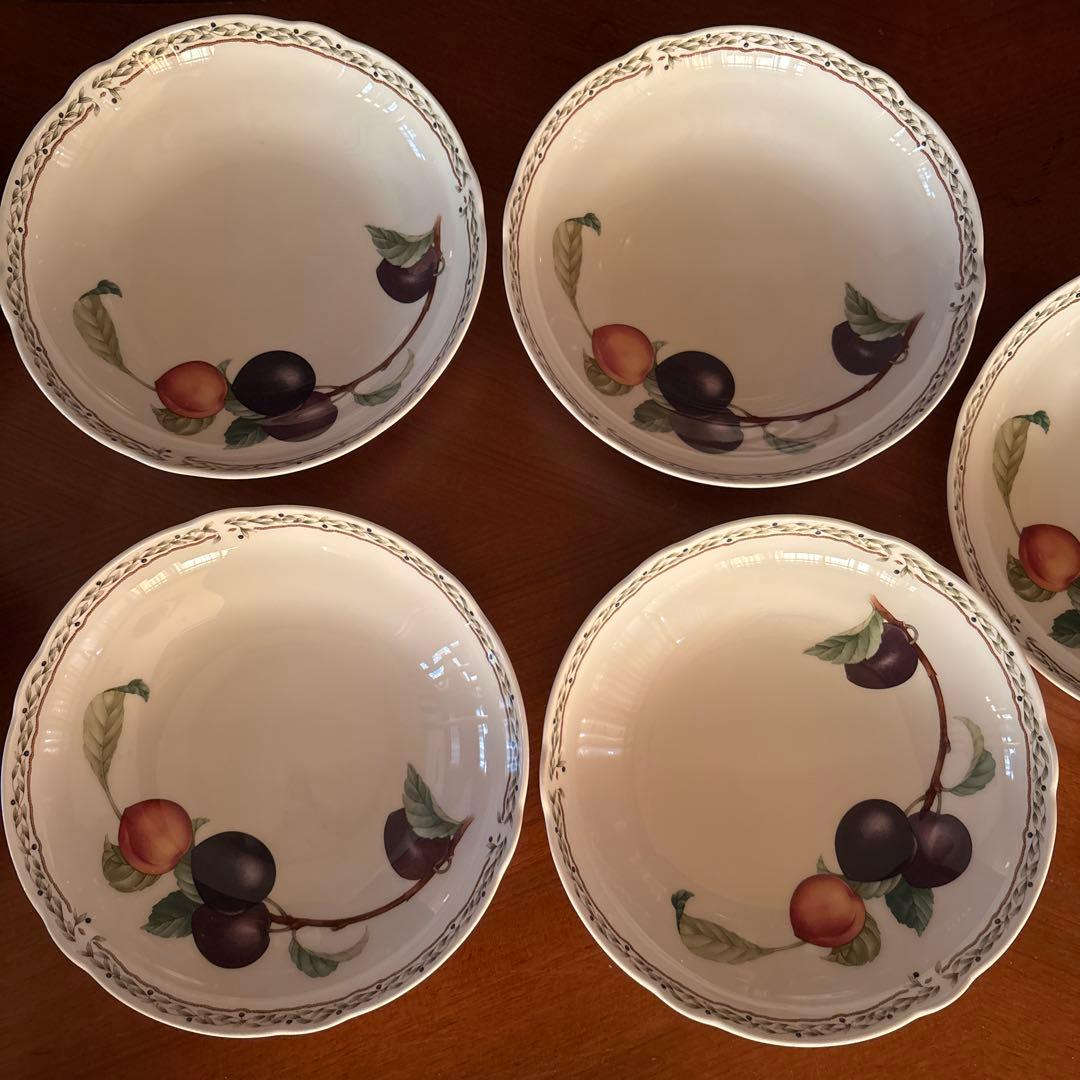 ノリタケ　オーチャードガーデンディーププレート19cm 7枚