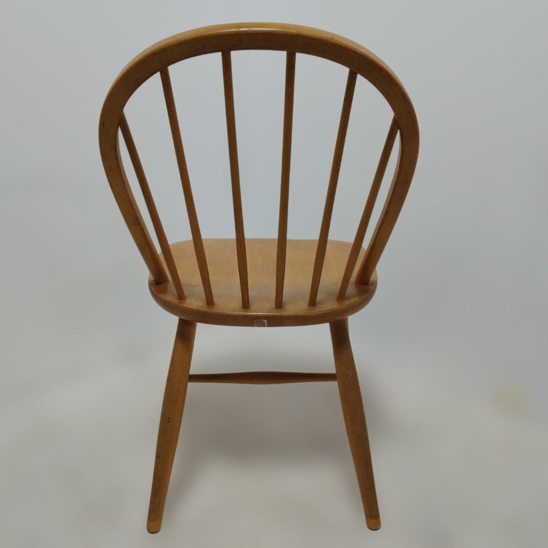 ③【鈴木】飛騨産業 キツツキ ウィンザーチェア 北欧 ダイニングチェア