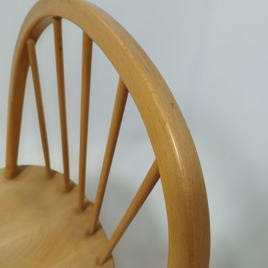 ③【鈴木】飛騨産業 キツツキ ウィンザーチェア 北欧 ダイニングチェア