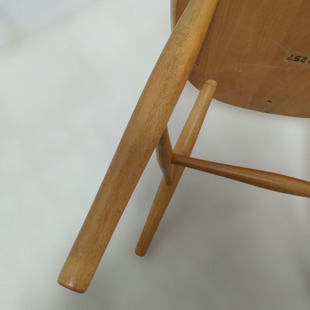 ③【鈴木】飛騨産業 キツツキ ウィンザーチェア 北欧 ダイニングチェア