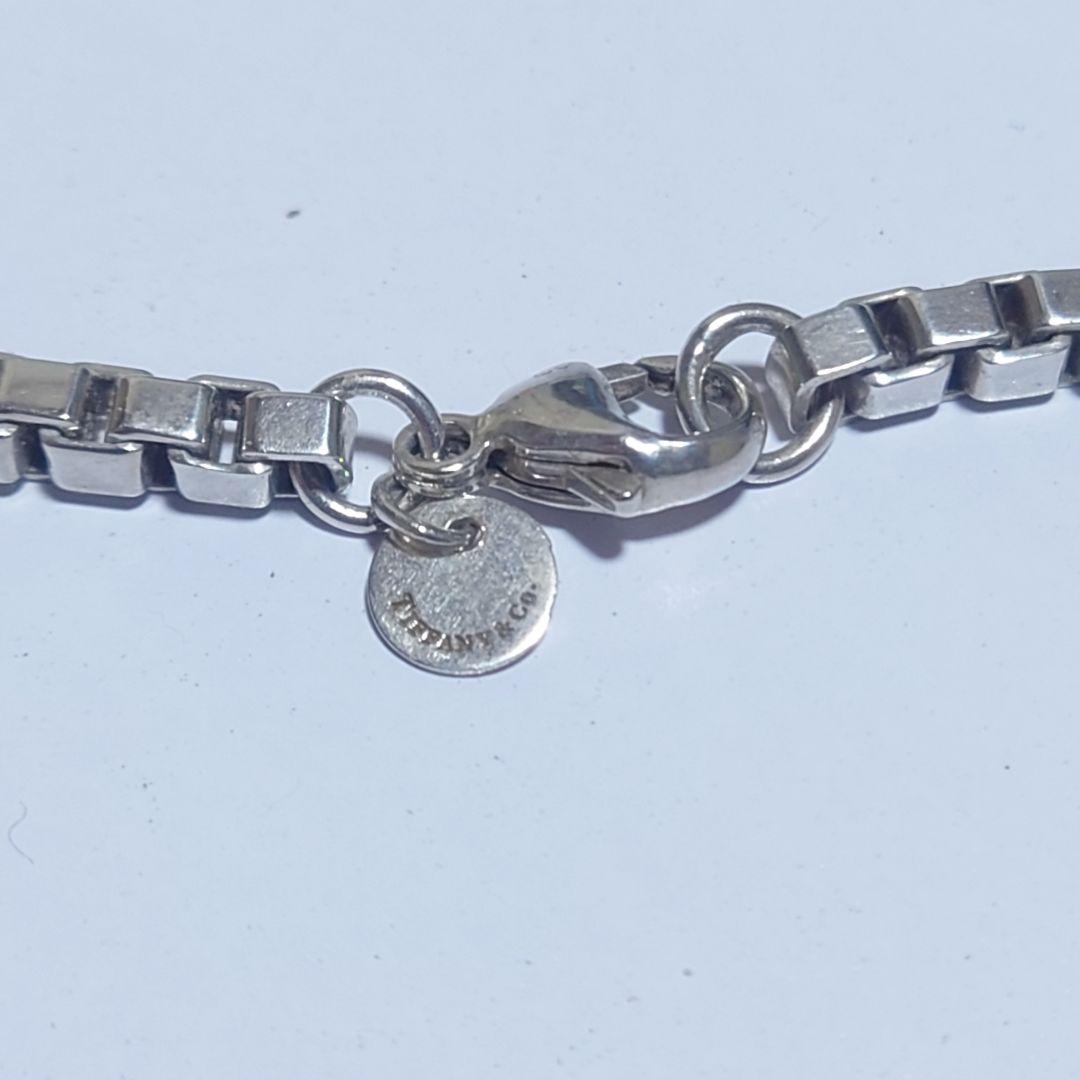 極美品 ティファニー ネックレス ベネチアン 925 シルバー 45.0cm