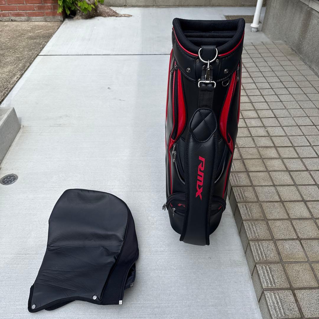 YAMAHA RMX ゴルフバッグ ブラック/レッド
