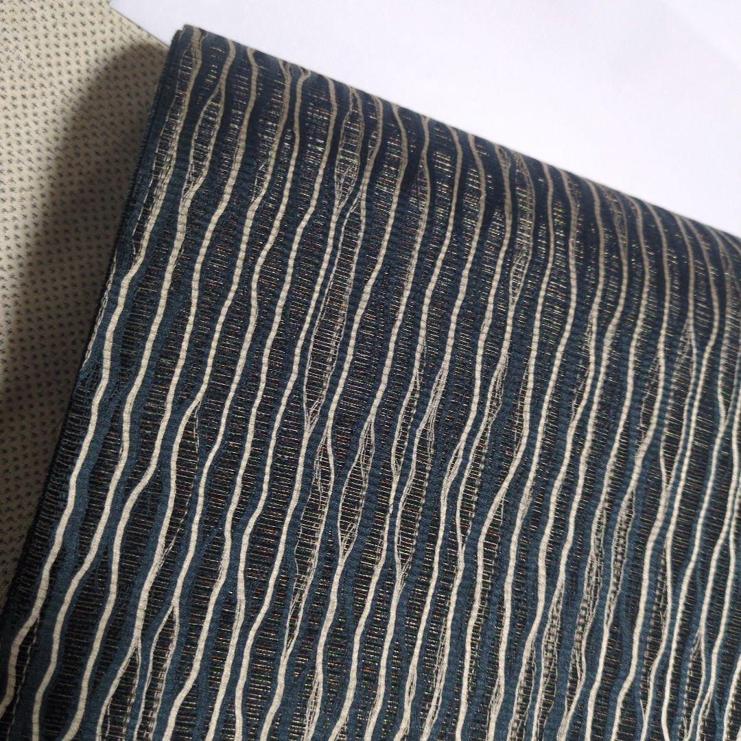未使用美品 小森草木染工房 全通袋帯 リバーシブル
