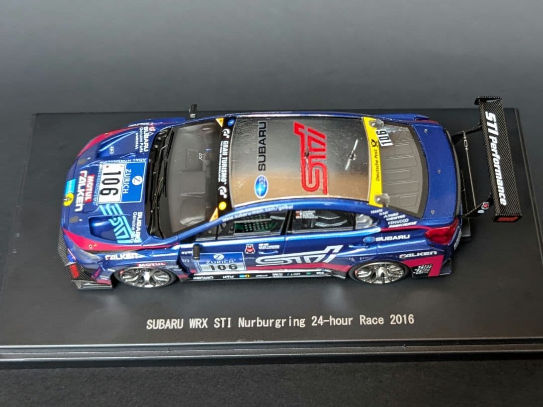 ミニカー EBBRO 1/43 SUBARU WRX STI No.106 2016