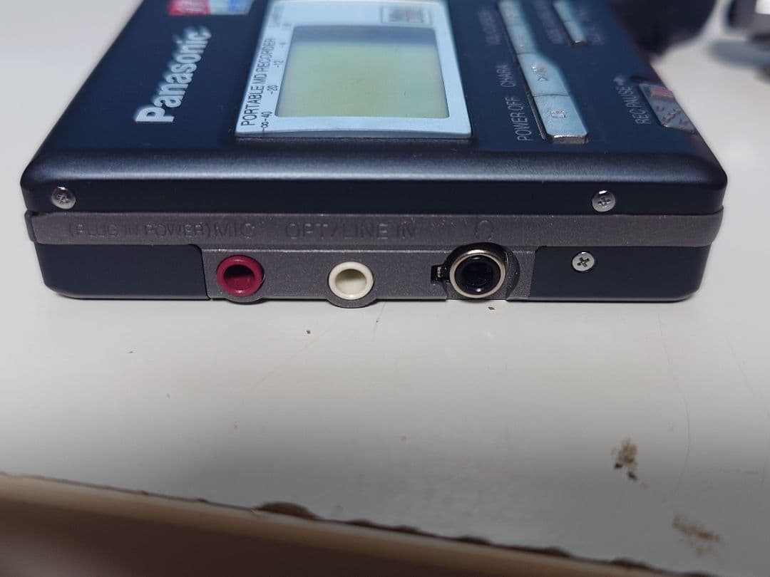 Panasonic SJ-MR100 MDウォークマンセット　MDプレーヤー