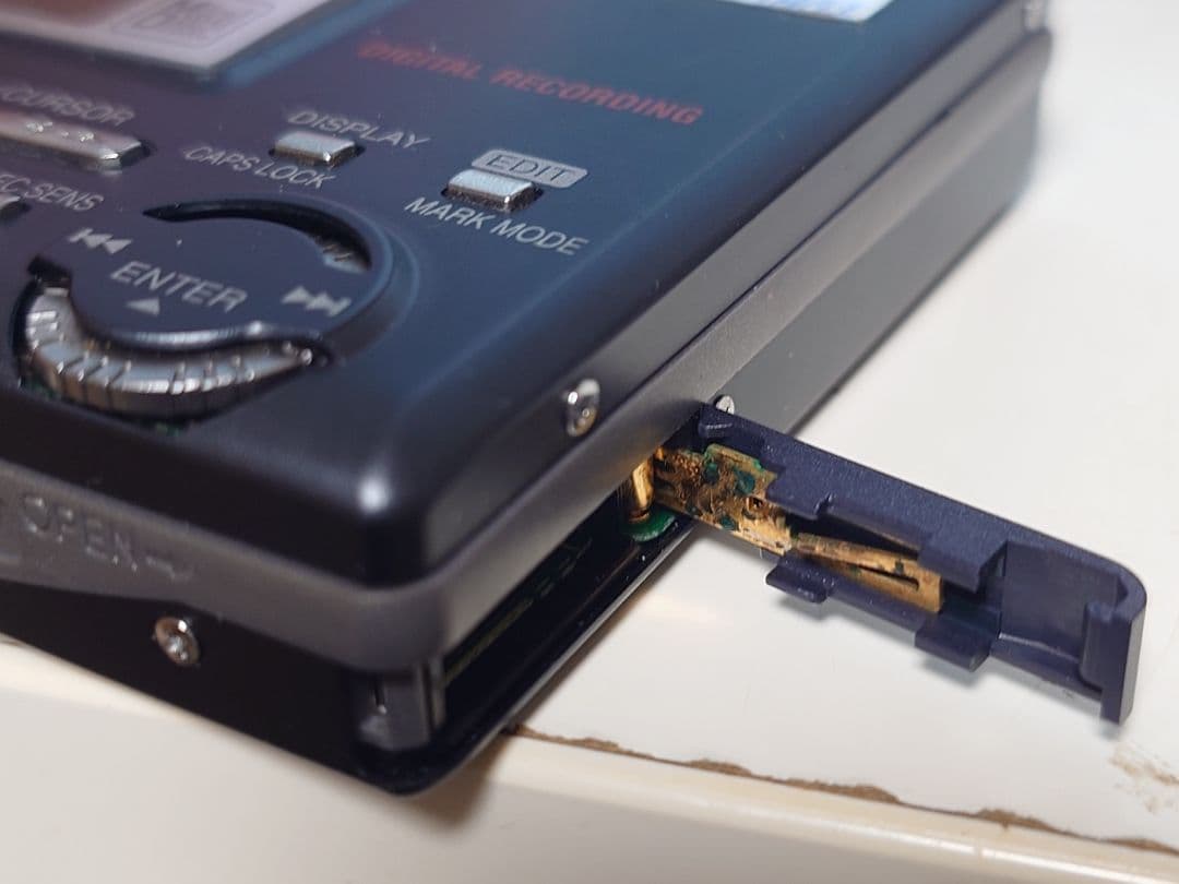 Panasonic SJ-MR100 MDウォークマンセット　MDプレーヤー