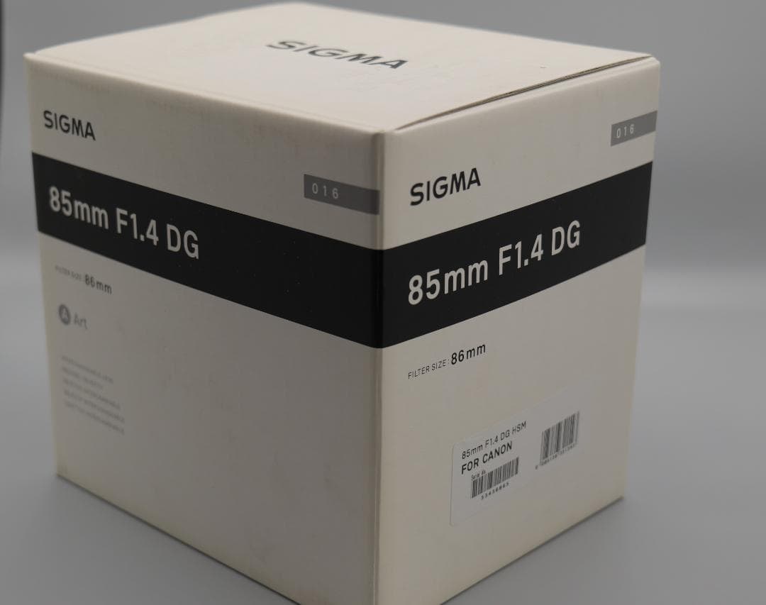 SIGMA シグマ Canon EFマウント 85mm F1.4 DG HSM