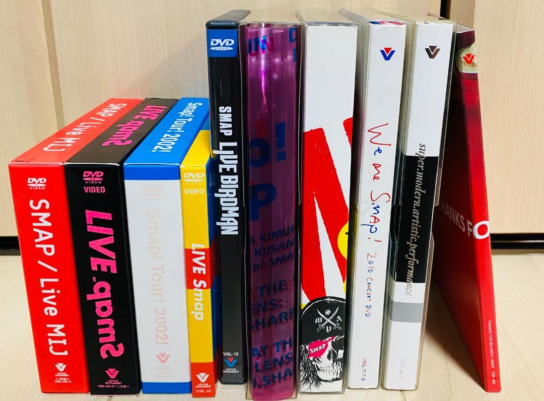 SMAP スマップ ライブ DVD 10枚セット 限定版