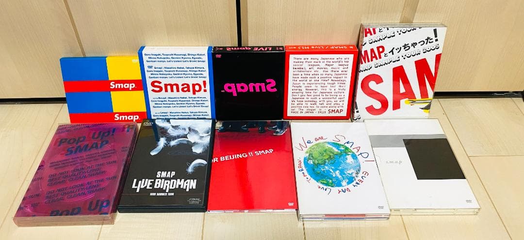 SMAP スマップ ライブ DVD 10枚セット 限定版