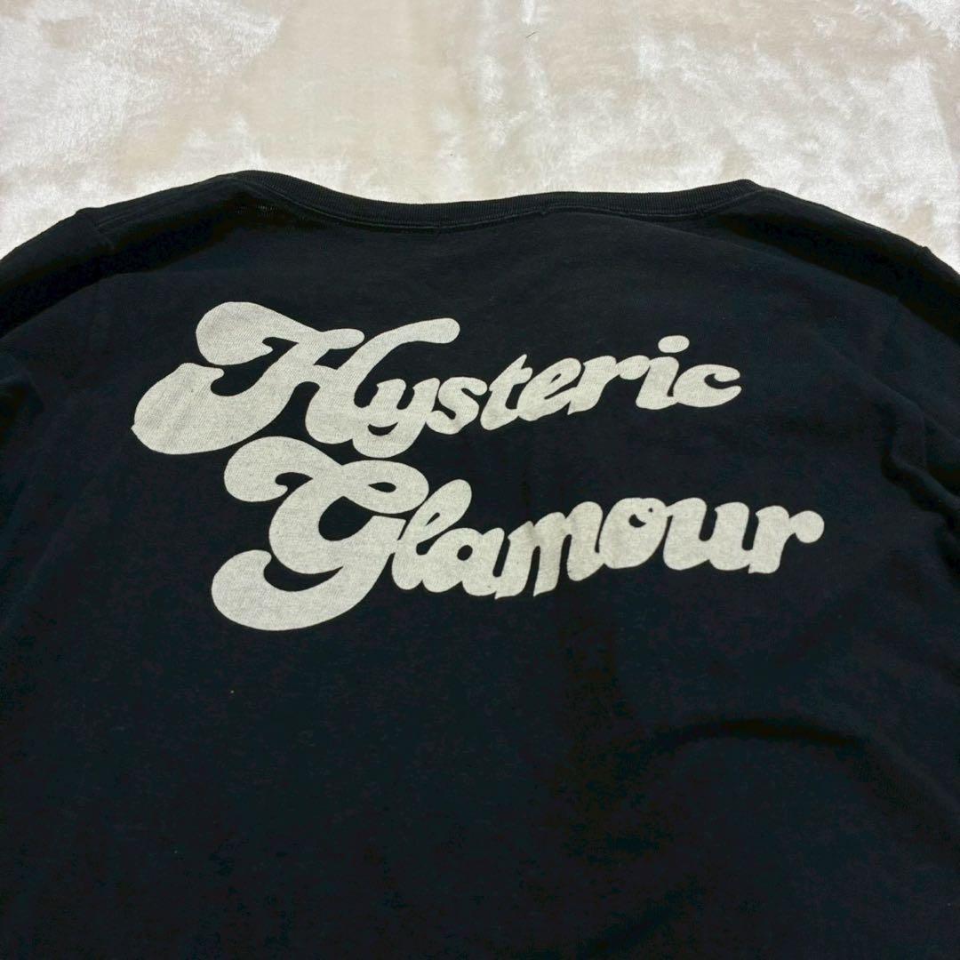 Hysteric Glamour ロンT ピチT 黒 ヒスガール Y2K 00s