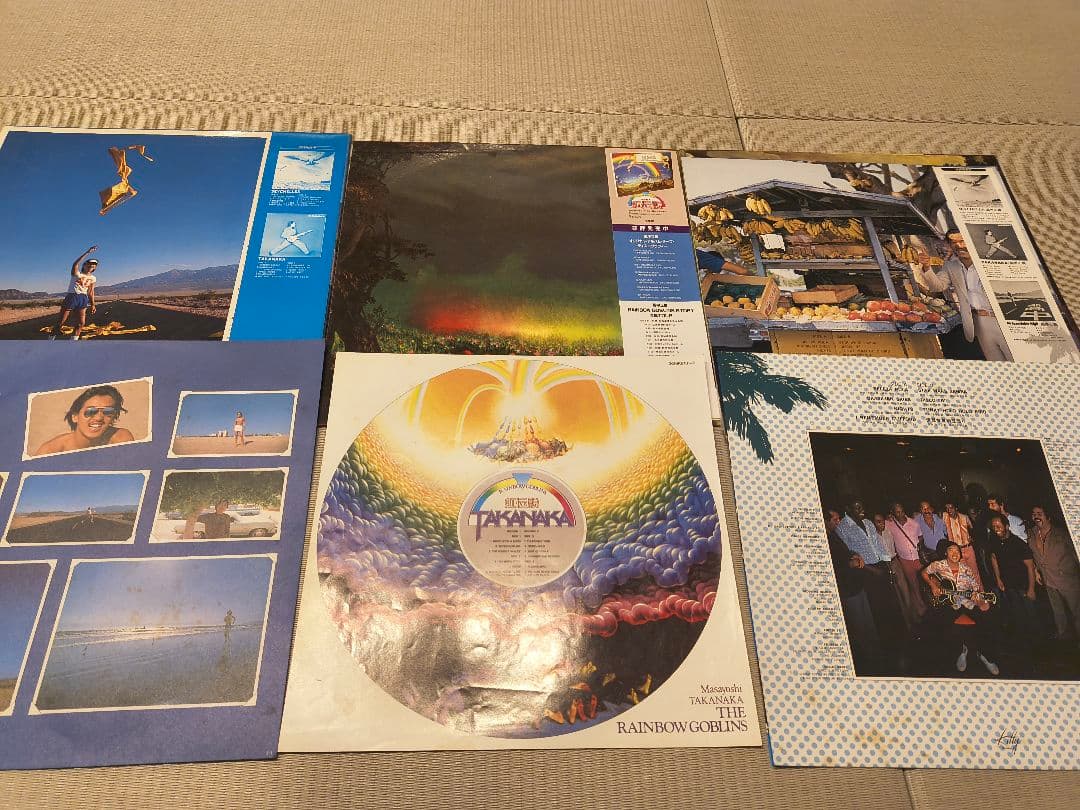 し*ど様 美品　高中正義　オリジナル　帯付き　まとめ売り