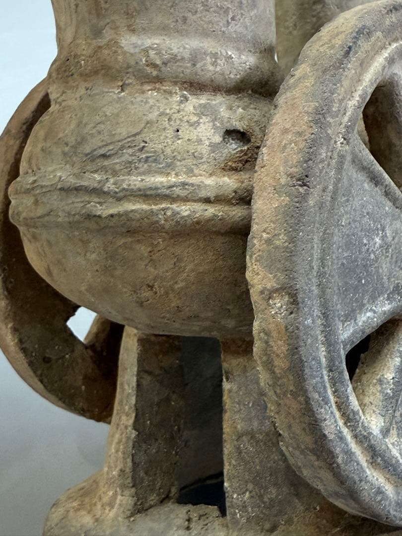 DT503 百済新羅 車輪形土器 古陶磁器