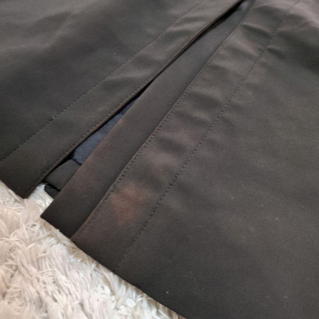 PRADA　プラダ　ロングコート　ステンカラーコート　ブラック　42