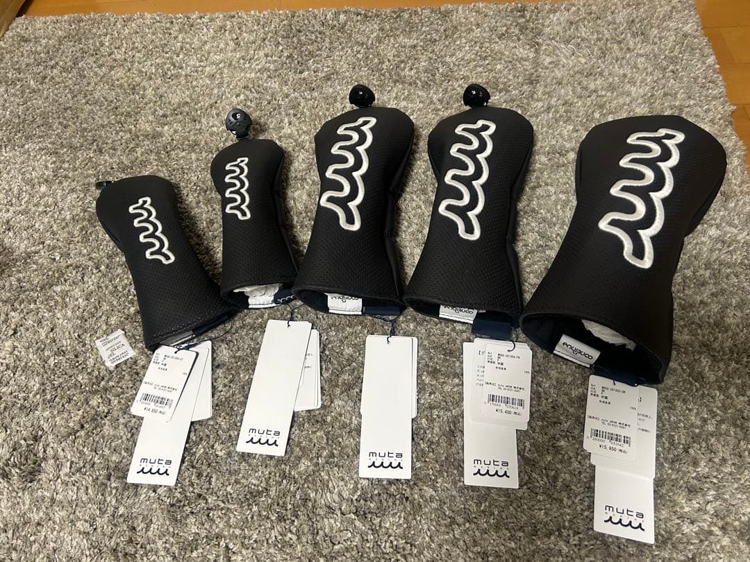 muta　新作ゴルフバッグ＆ヘッドカバーセット★定価219450円★