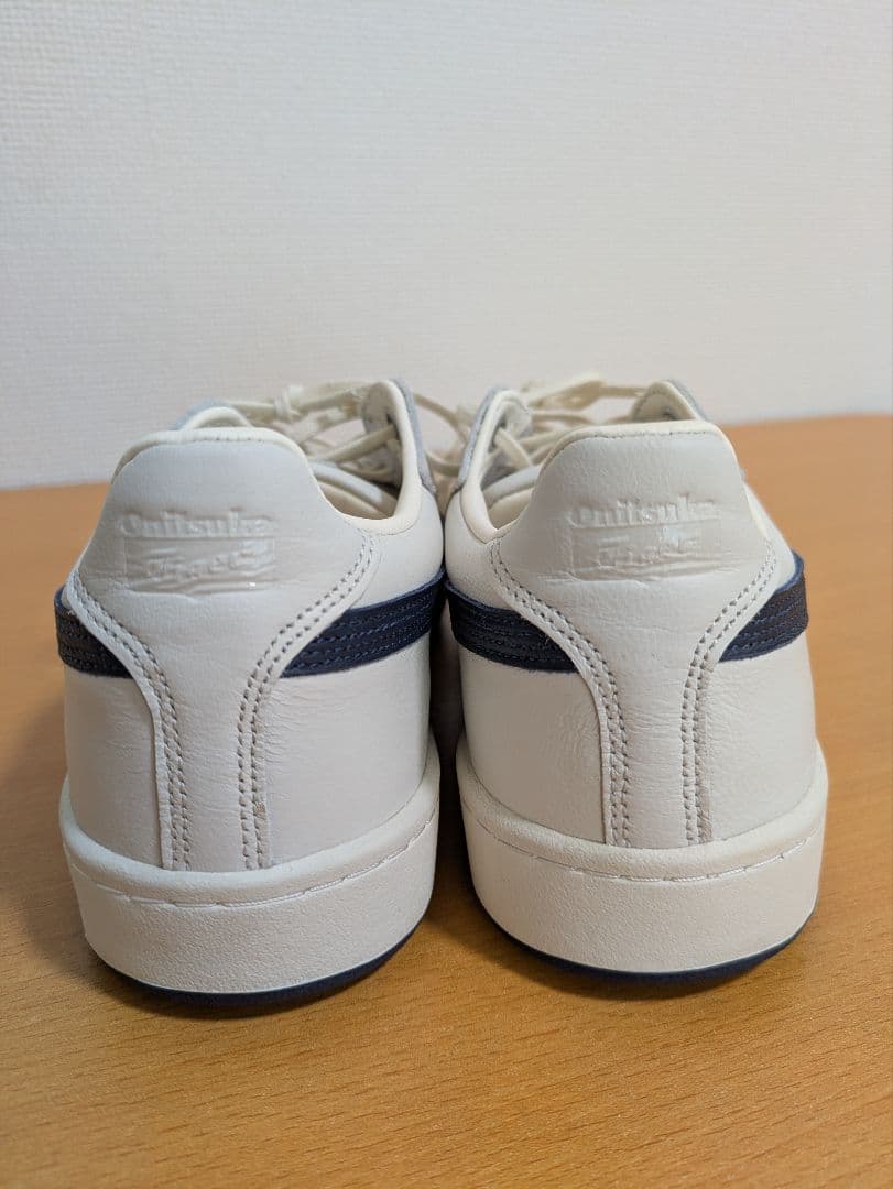 Onitsuka Tiger スニーカー24.5cm ホワイト/ネイビー/レッド