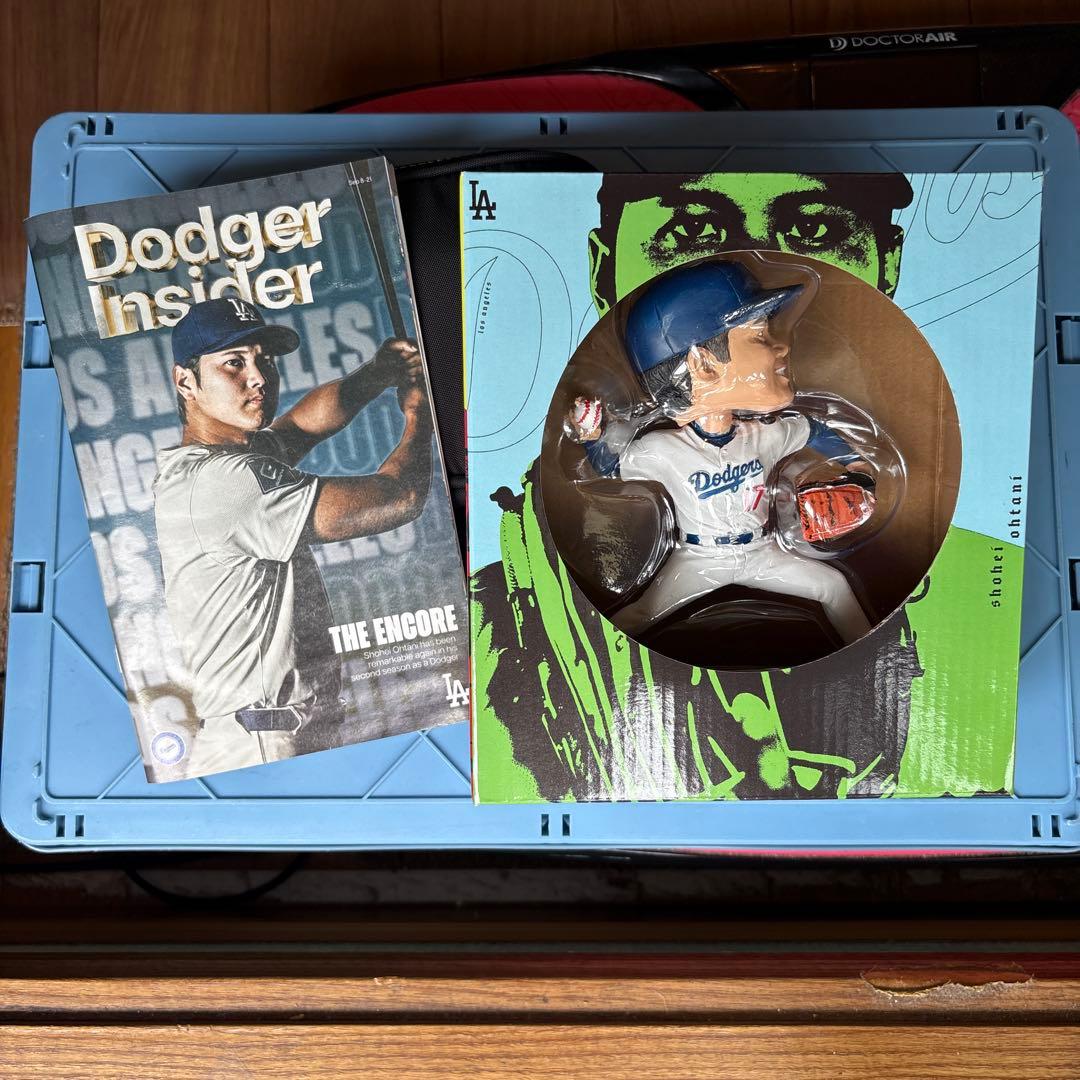 Shohei Ohtani ボブルヘッド + Dodger Insider
