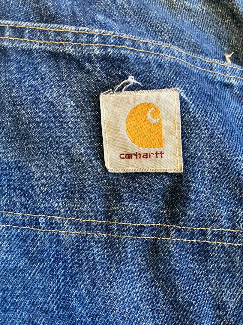 ク*ま様 【激レア】カーハート 80s デニム ダブルニーパンツ 初期型