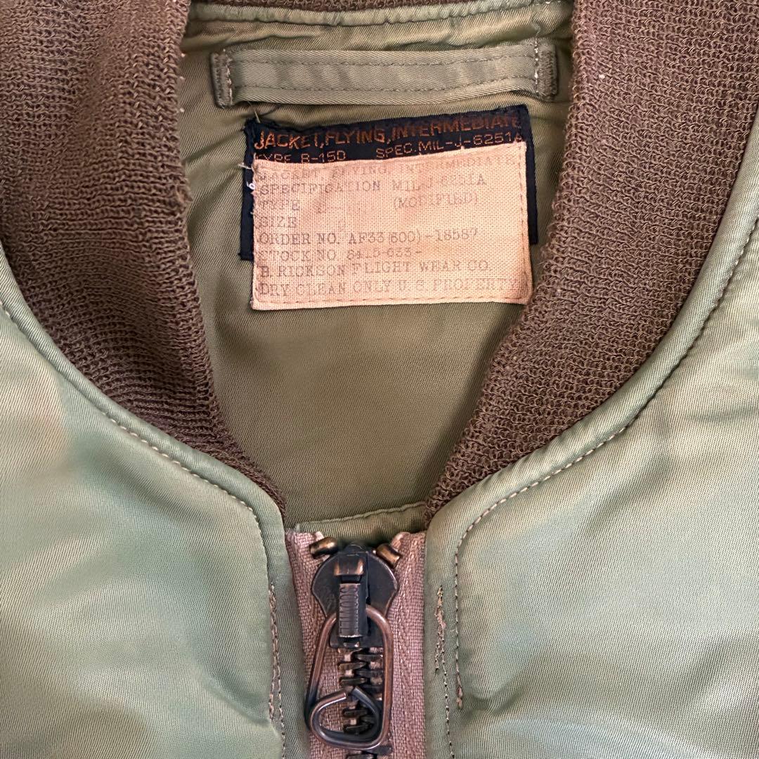 バズリクソンズ　B-15D フライトジャケット オリーブ 初期
