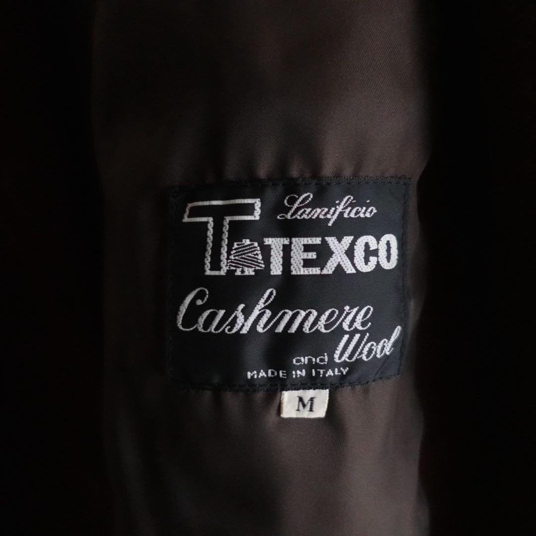 1980s Lanificio カシミアウールダブルチェスターコート　イタリア製