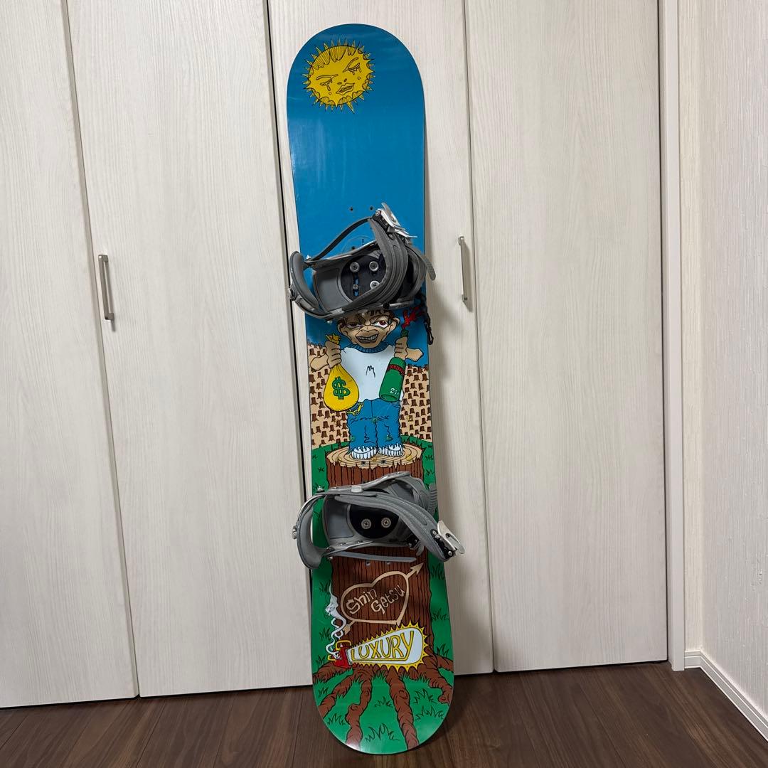 LUXURY shin canpos スノーボード カバーSET 現地受け取り