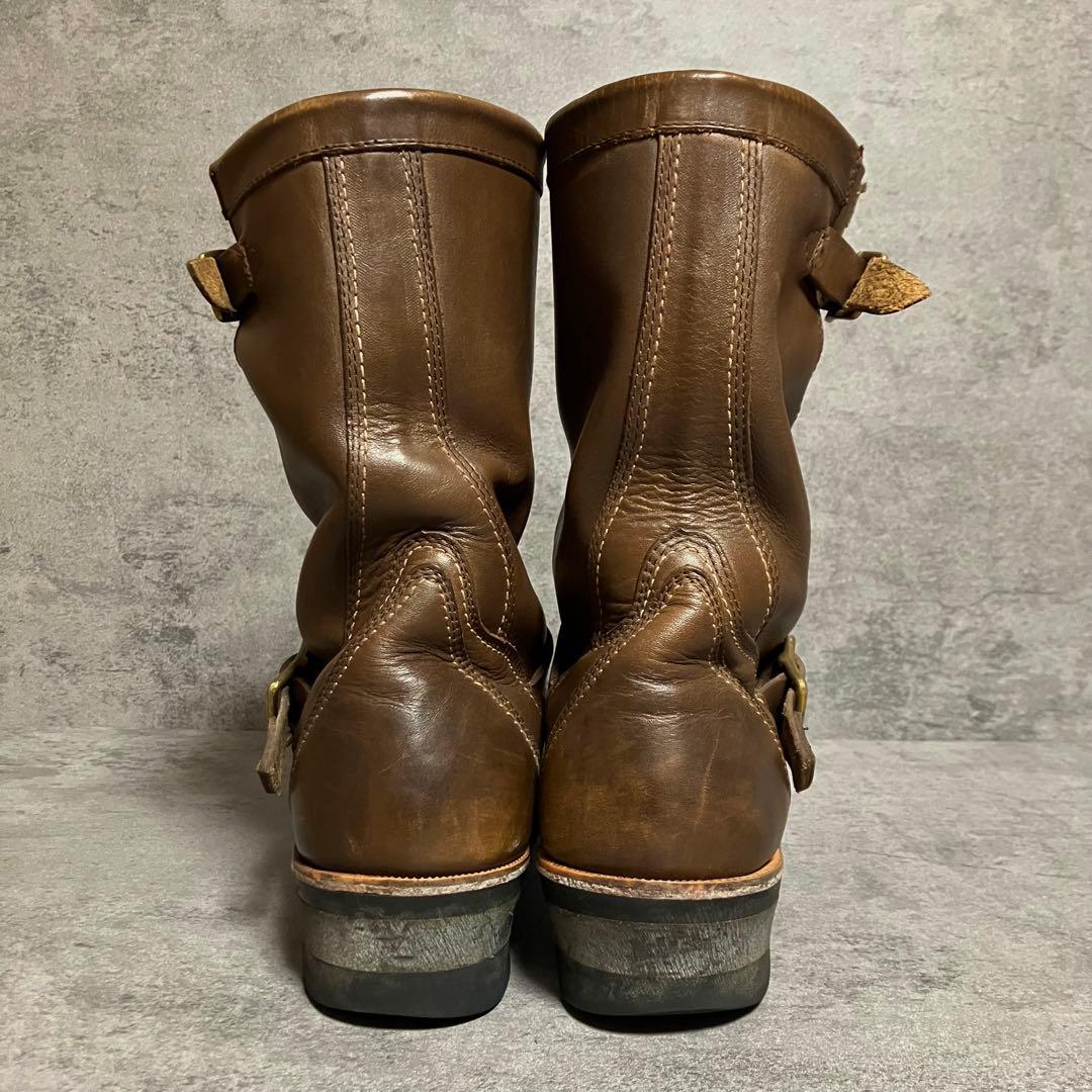 極美品　フープディドゥ　エンジニアブーツ　ワークブーツ　ブラウン　2207