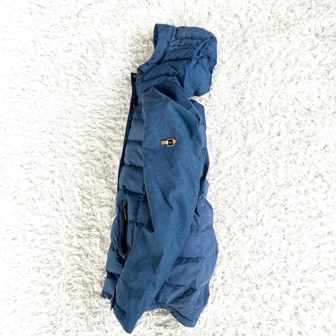 ロキシー　スキースノーボードウェア レディース M ブルー　群青色　中綿ダウン
