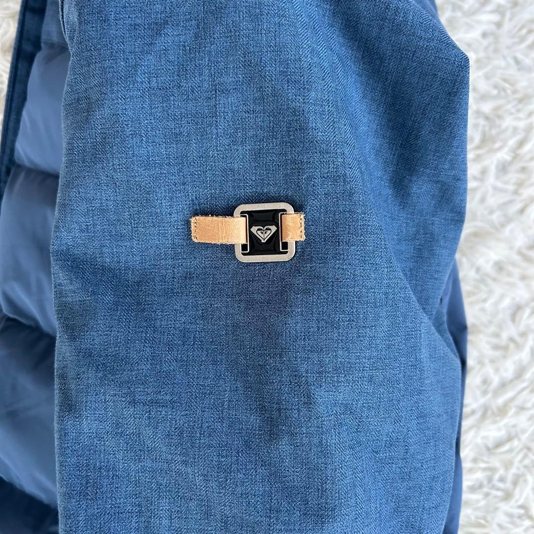 ロキシー　スキースノーボードウェア レディース M ブルー　群青色　中綿ダウン